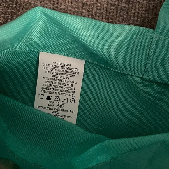 Teal Nightmare Tote Bag - Picture 3 of 4